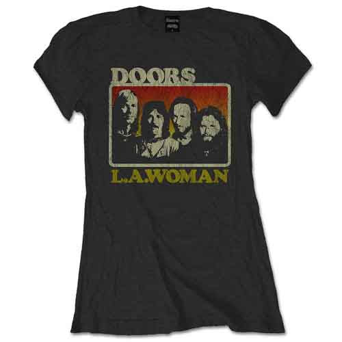 THE DOORS Attractive T-Shirt, La Woman