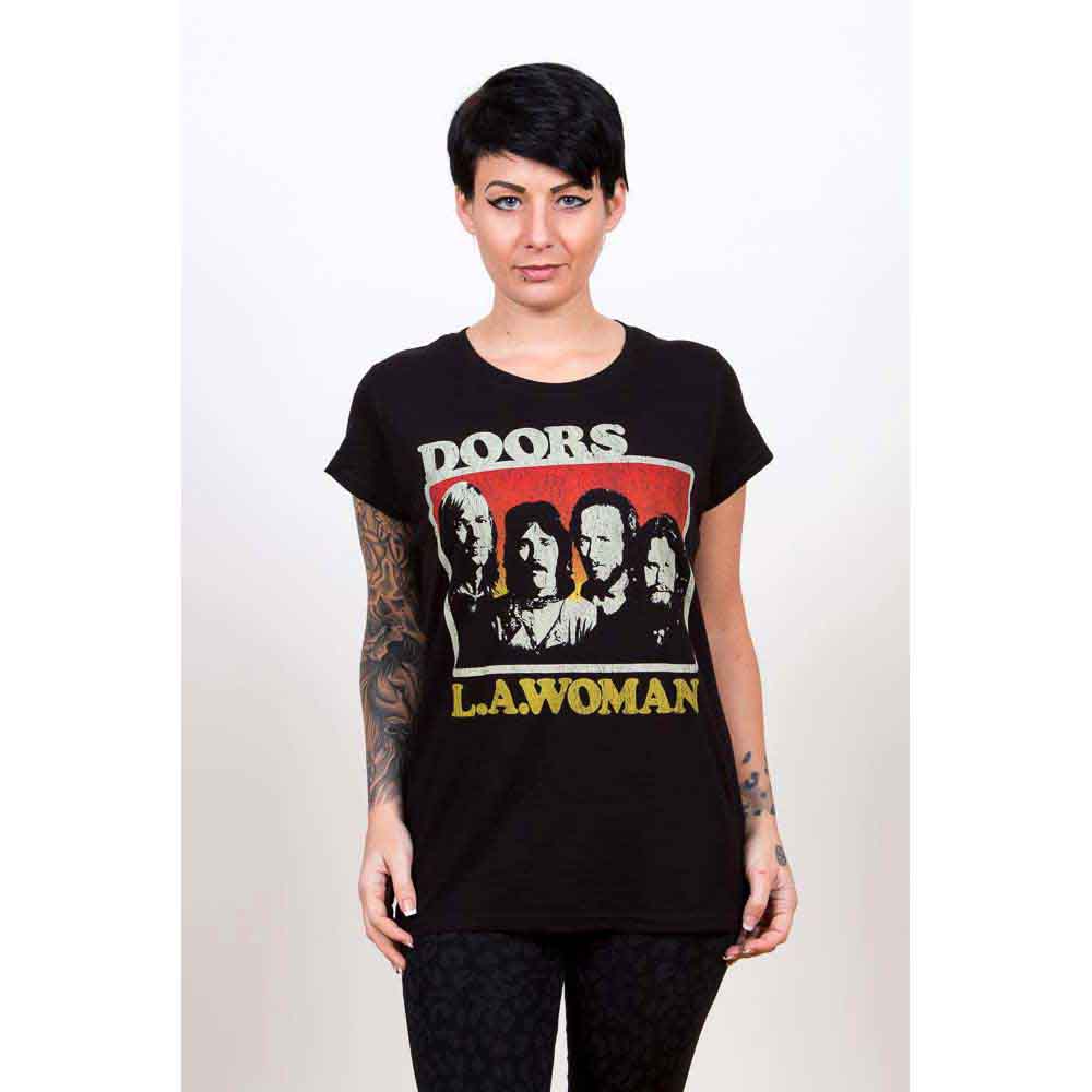 THE DOORS Attractive T-Shirt, La Woman