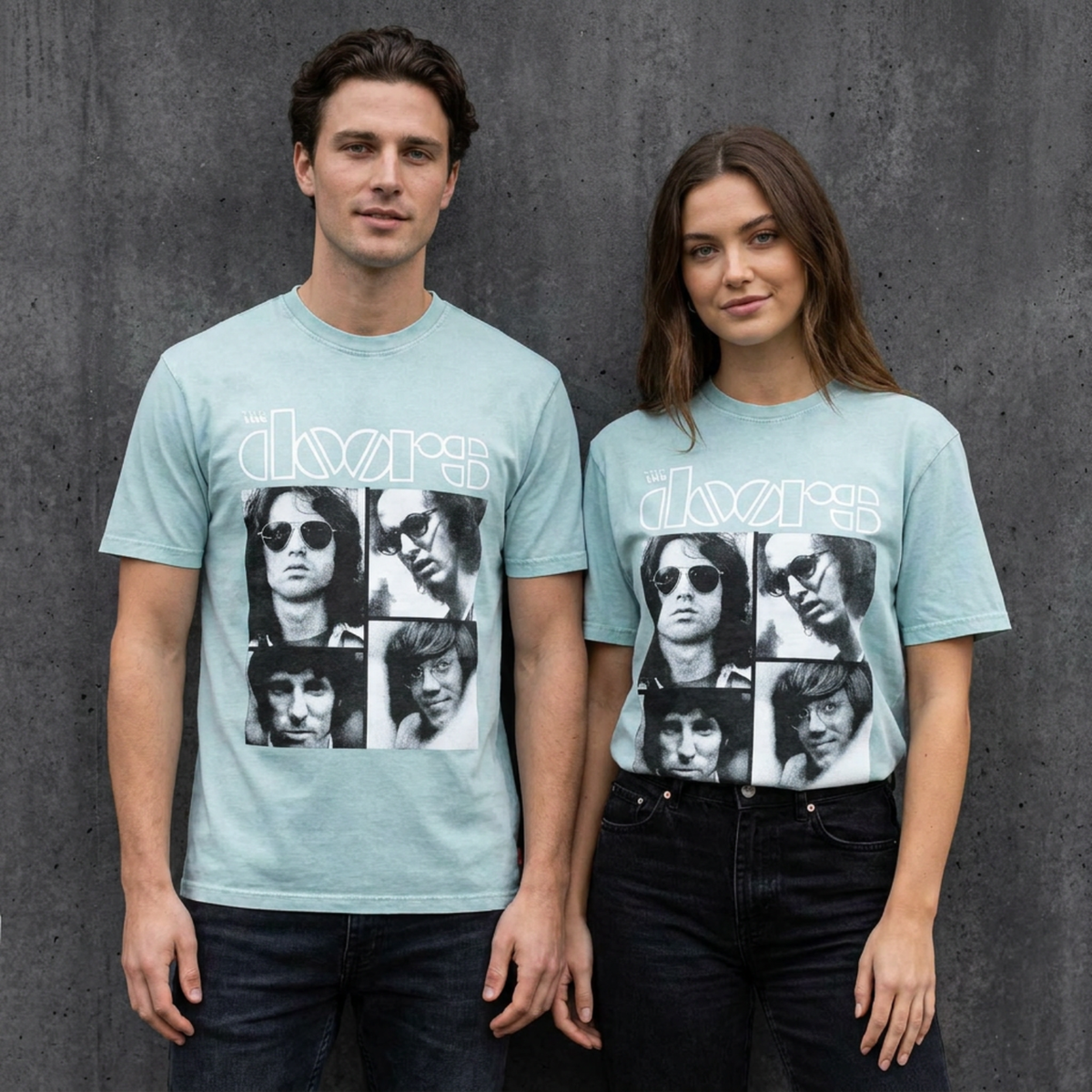 THE DOORS Premium T-Shirt, Squares
