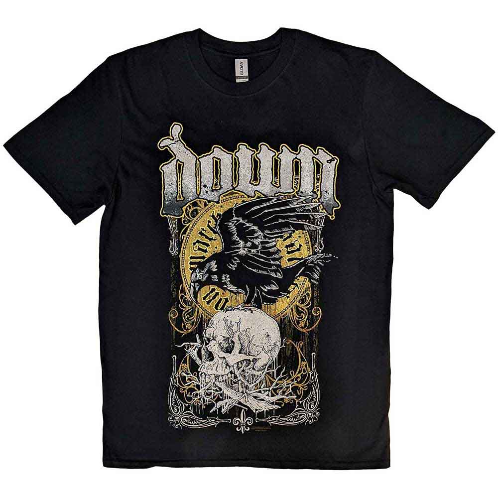 DOWN Attractive T-Shirt, Swamp Skull