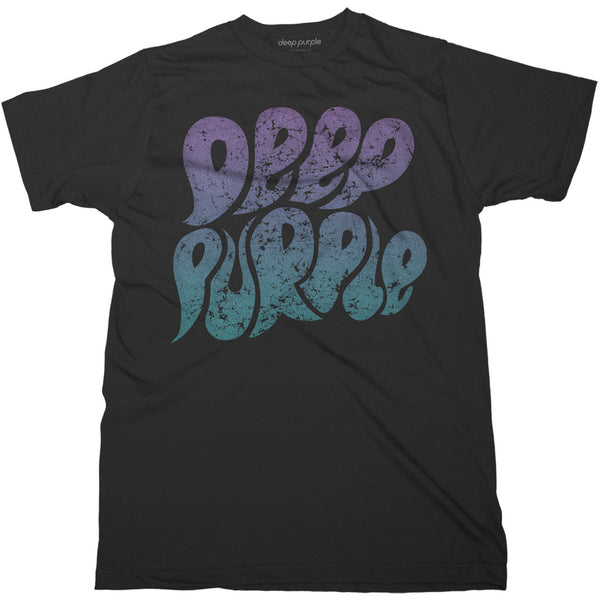 DEEP PURPLE Attractive T-Shirt, Bubble Logo