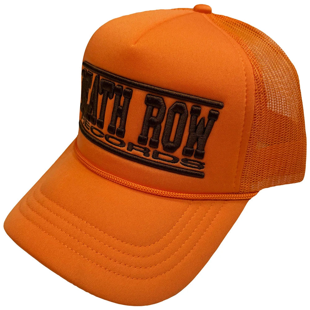 DEATH ROW RECORDS Baseball Cap, Text Logo Mono