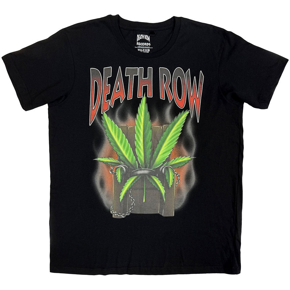 DEATH ROW RECORDS Attractive T-Shirt, Leaf