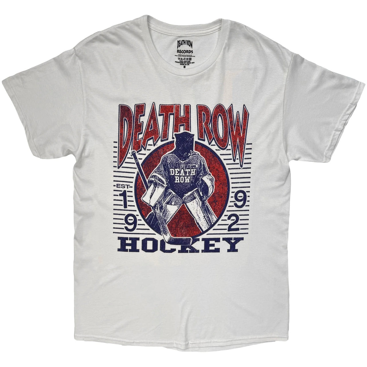 DEATH ROW RECORDS Attractive T-Shirt, Hockey