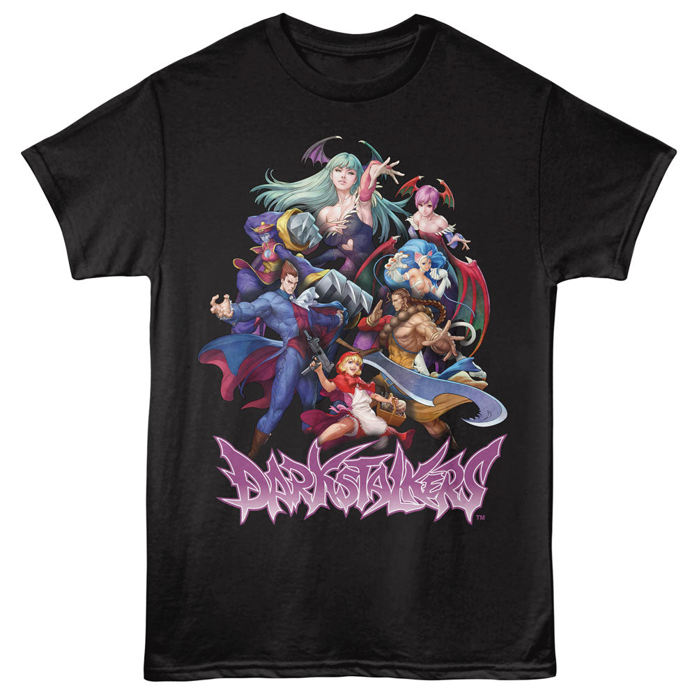 DARKSTALKERS Eye-Catching T-Shirt, RESURRECTION GROUP
