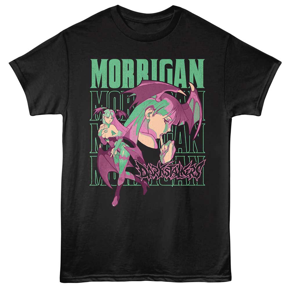 DARKSTALKERS Eye-Catching T-Shirt, STACKED