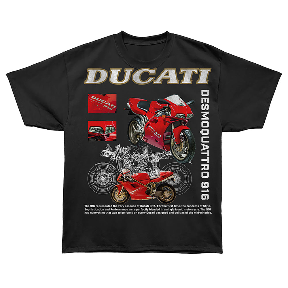 DUCATI Oversized T-Shirt, DESMOQUATTRO 916