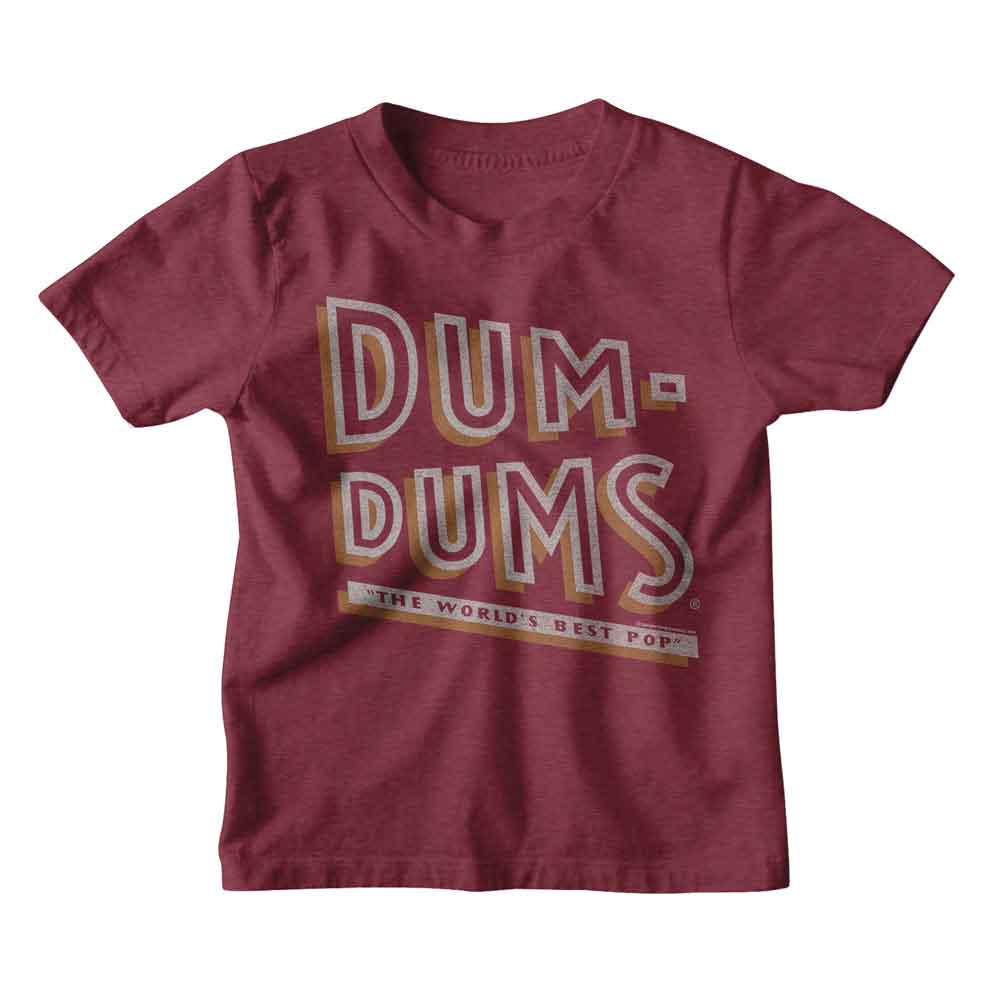 DUM DUMS Kids T-Shirt, WORLDS BEST POP