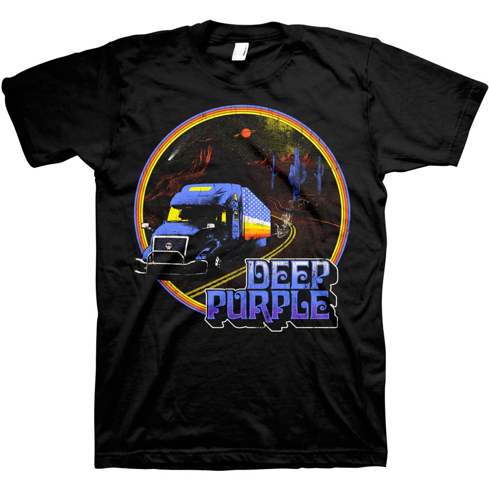 DEEP PURPLE Powerful T-Shirt, Space Trucking