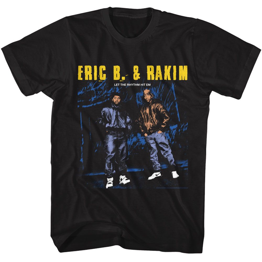 ERIC B. &amp; RAKIM Eye-Catching T-Shirt, Let The Rhythm Hit Them