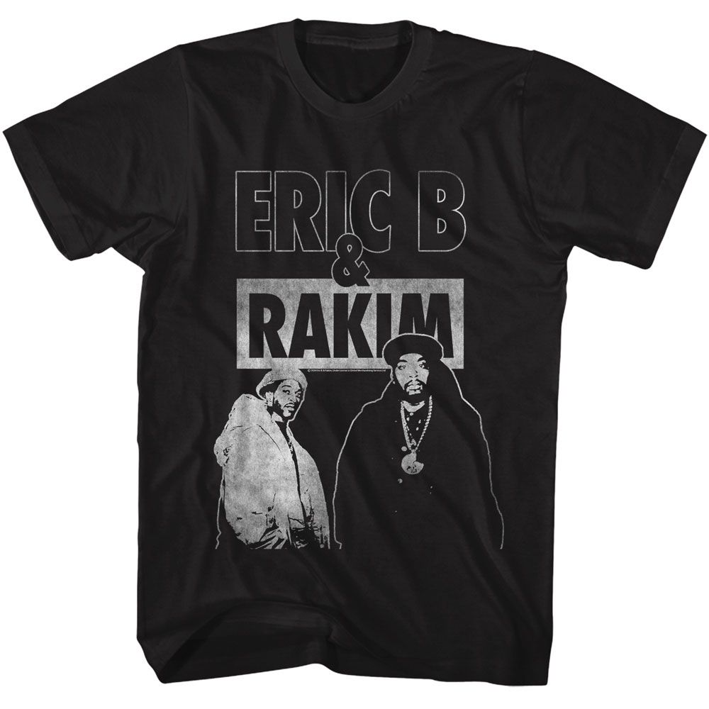 ERIC B. &amp; RAKIM Eye-Catching T-Shirt, Blackout