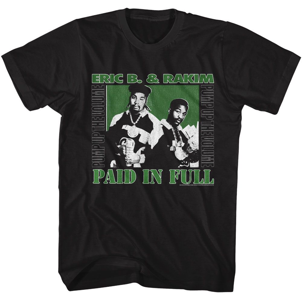 ERIC B. &amp; RAKIM Eye-Catching T-Shirt, Paid in Full