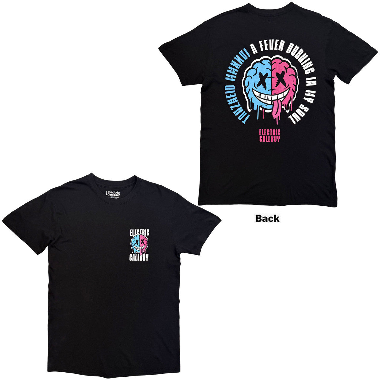 ELECTRIC CALLBOY Attractive T-Shirt, Tanzneid Soul Brain