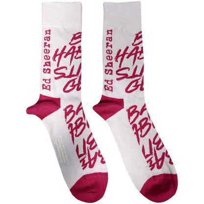 ED SHEERAN Unisex Ankle Socks, Bad Habits