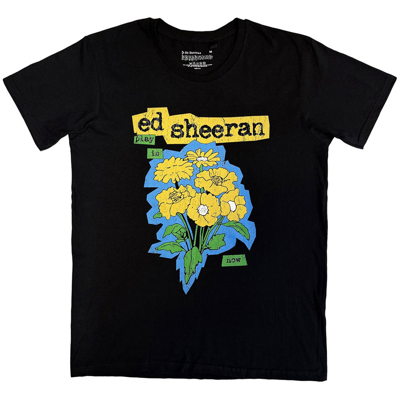 ED SHEERAN Attractive T-Shirt, Play Flowers