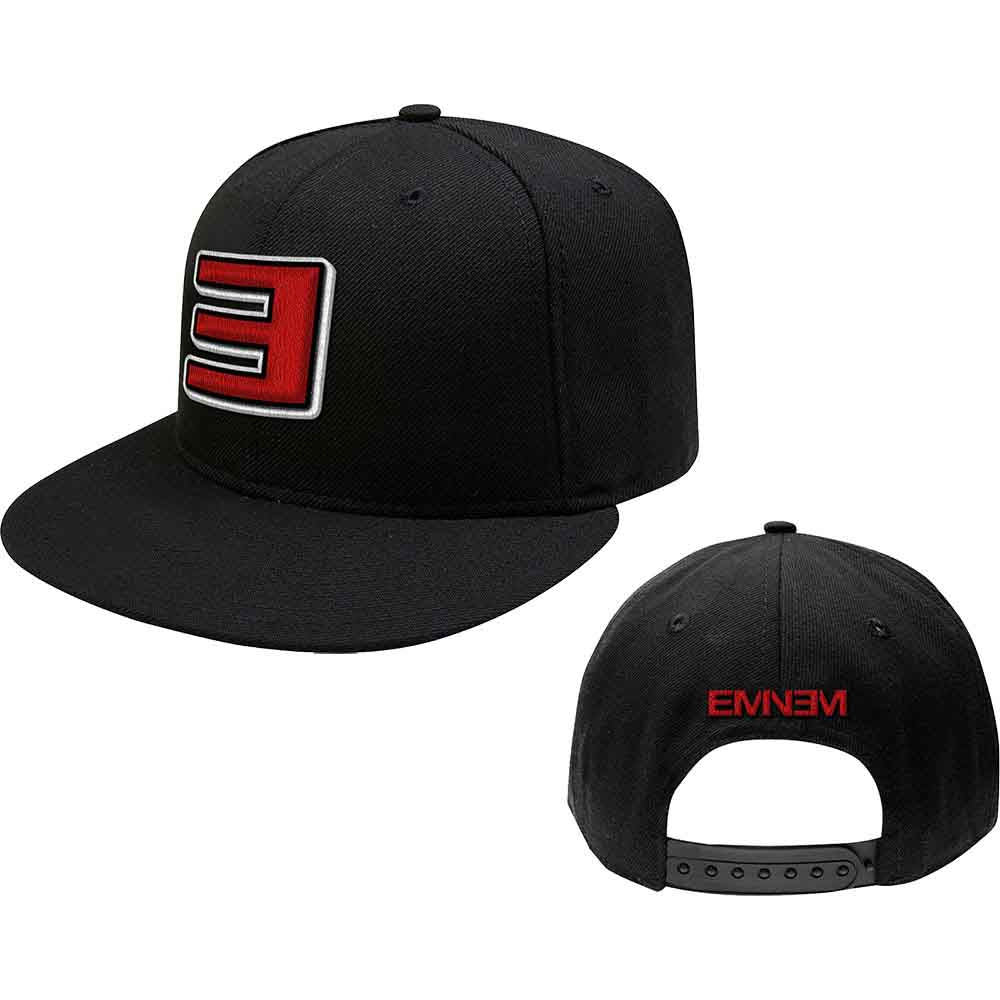 EMINEM Snapback Cap, Reverse E
