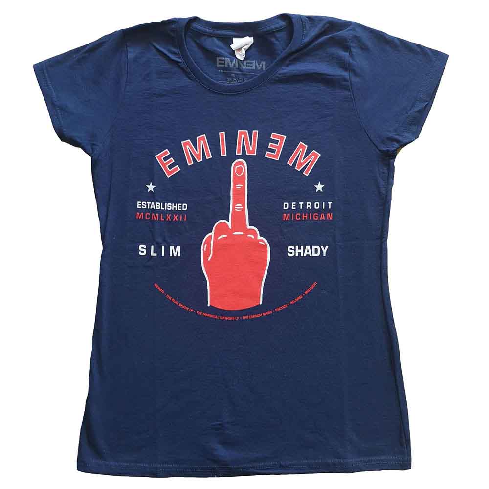 EMINEM Attractive T-Shirt, Detroit Finger