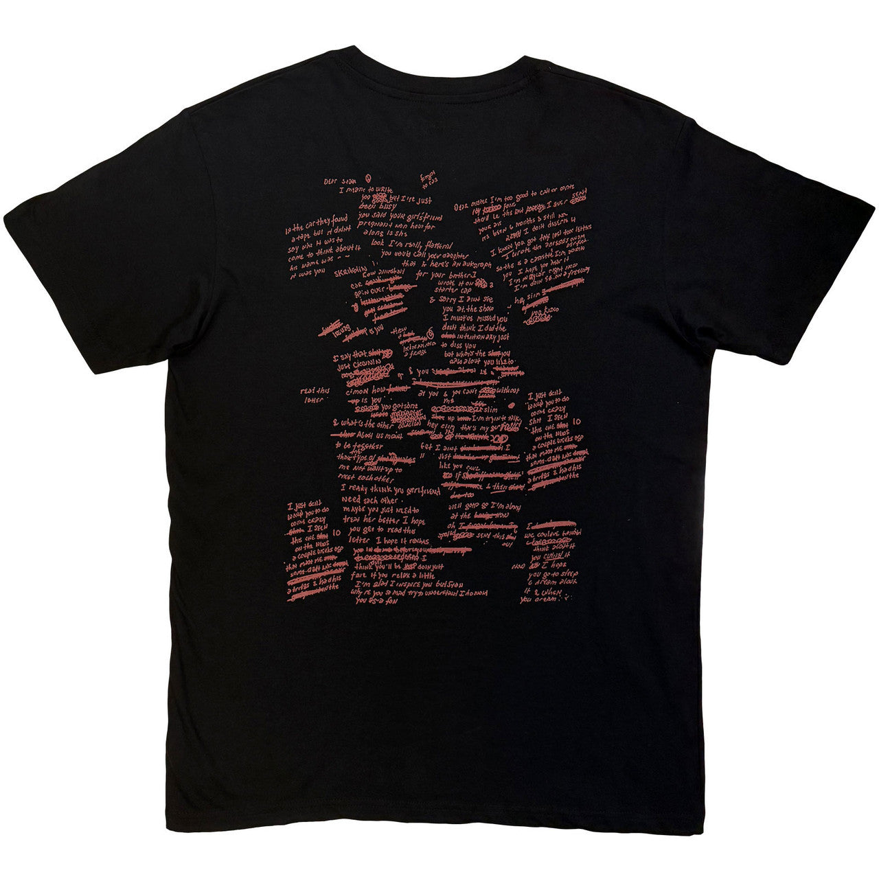 EMINEM Attractive T-Shirt, Script Lyrics