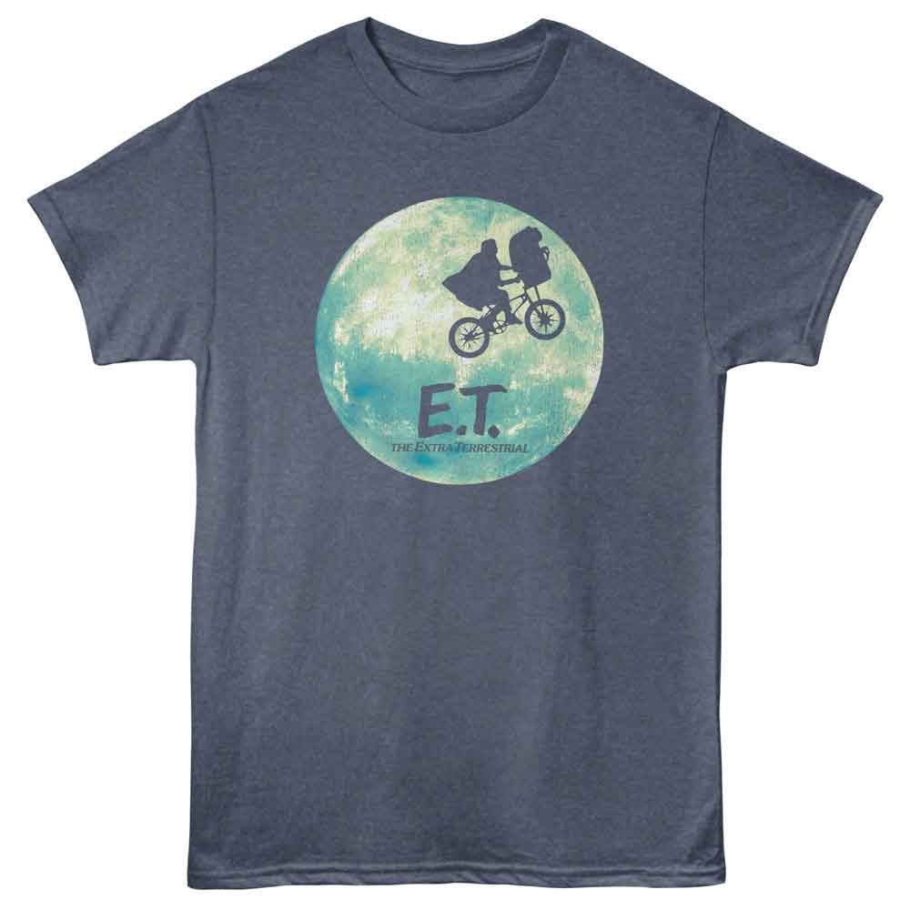 ET Eye-Catching T-Shirt, BIKE AND MOON