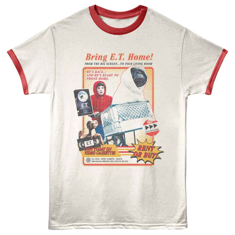 ET Ringer T-Shirt, BRING ET HOME