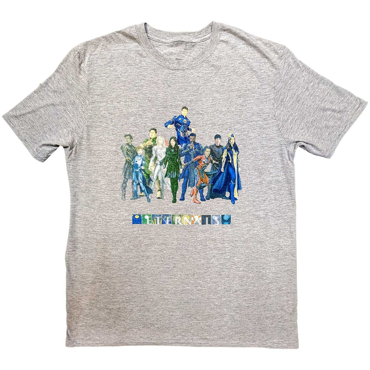 MARVEL COMICS Attractive T-shirt, Eternals Colour Block Characters