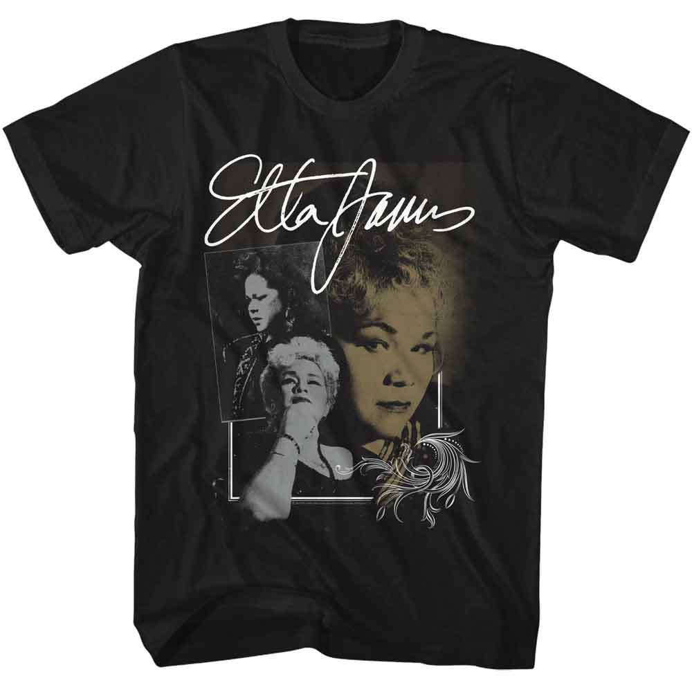 ETTA JAMES Eye-Catching T-Shirt, Signature