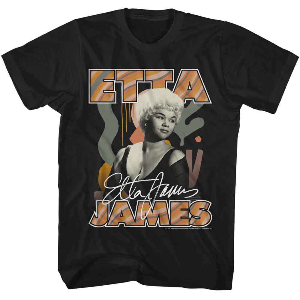 ETTA JAMES Eye-Catching T-Shirt, PORTRAIT