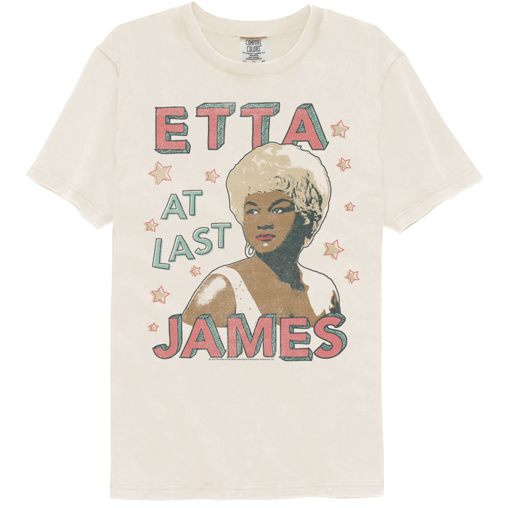 ETTA JAMES Eye-Catching T-Shirt, DOODLE STYLE