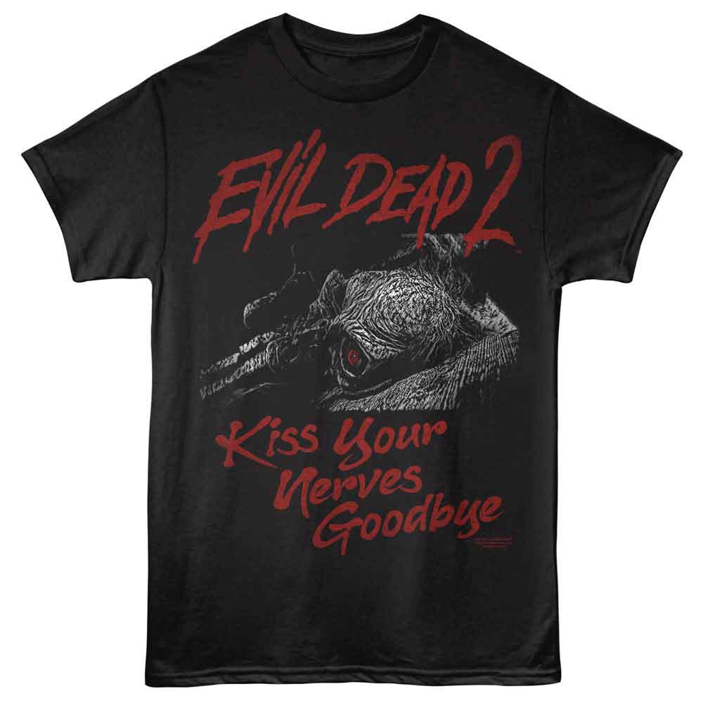 EVIL DEAD Unisex T-Shirt, KISS GOODBYE