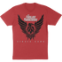 The Fabulous Thunderbirds Struck Down T-Shirt in Red