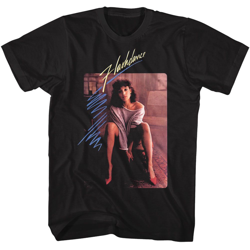 FLASHDANCE Eye-Catching T-Shirt, FLASHDANCE POSTER