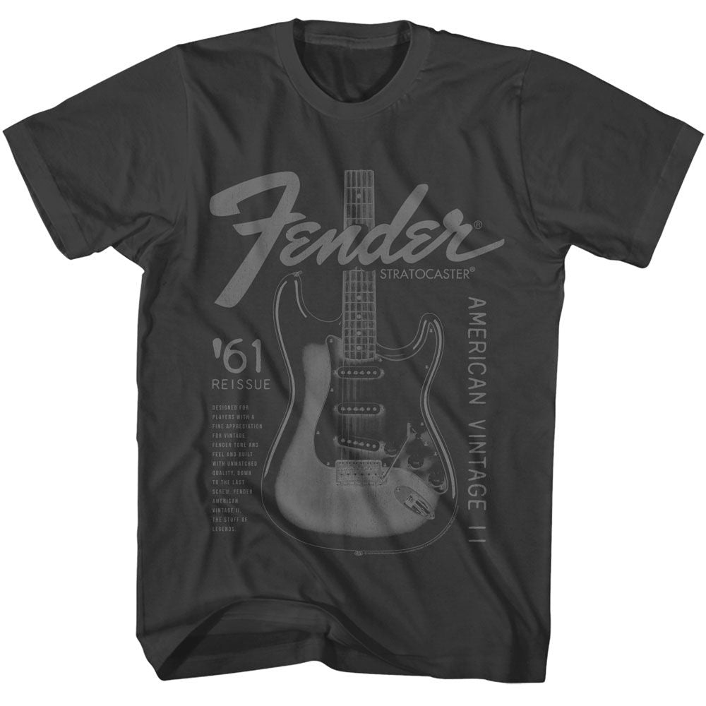 FENDER Eye-Catching T-Shirt, American Vintage