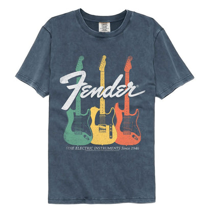 FENDER Garment Dye T-Shirt, Electric Instruments