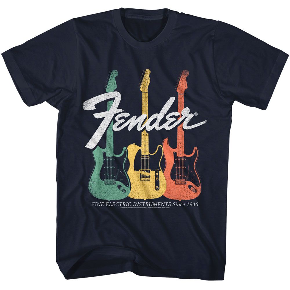 FENDER Eye-Catching T-Shirt, Electric