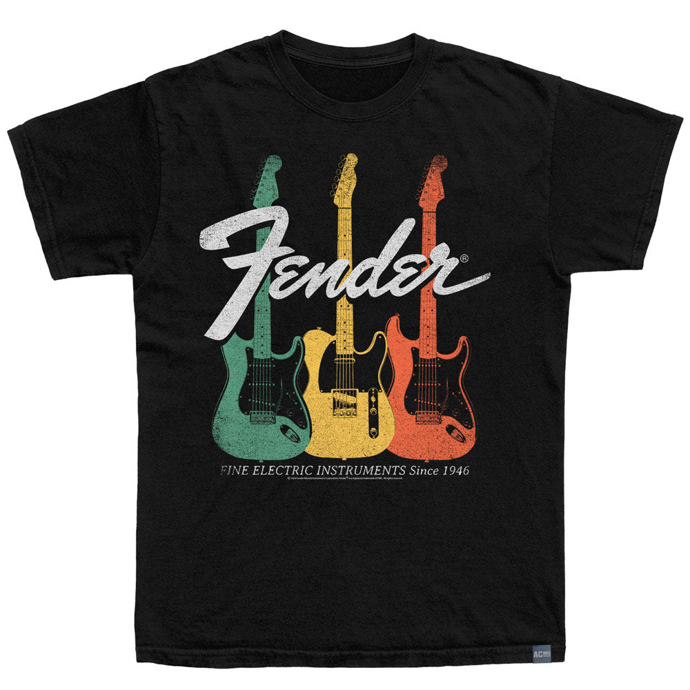 FENDER Made in USA T-Shirt, ELECTRIC INSTRUMENTS