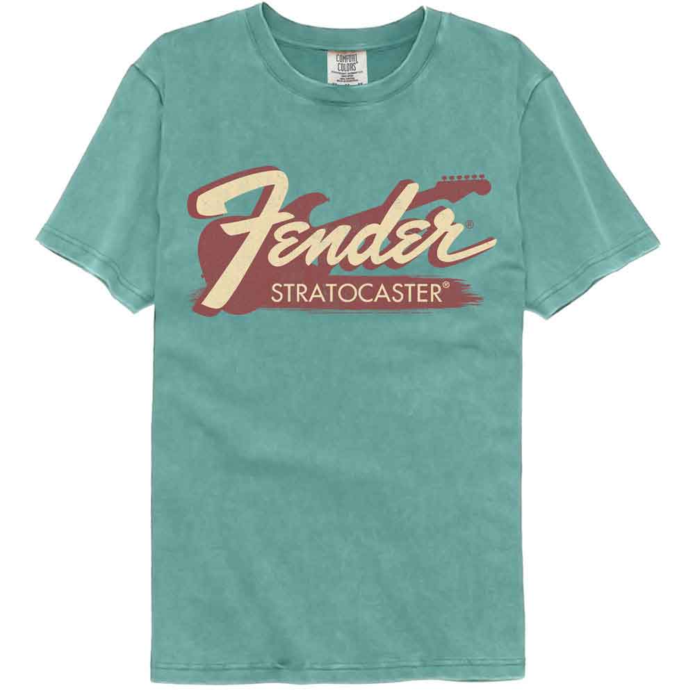 FENDER Garment Dye T-Shirt, Strat