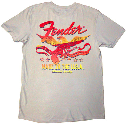 FENDER Attractive T-Shirt, Made In The USA