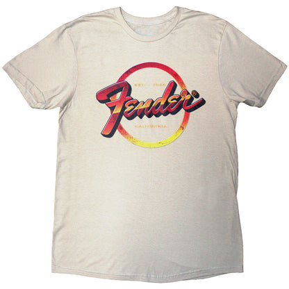 FENDER Attractive T-Shirt, Made In The USA