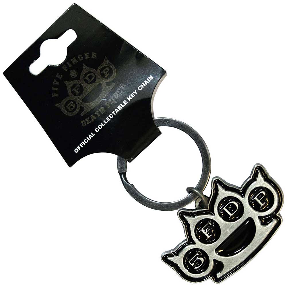 FIVE FINGER DEATH PUNCH Keychain, Knuckles Cut-out