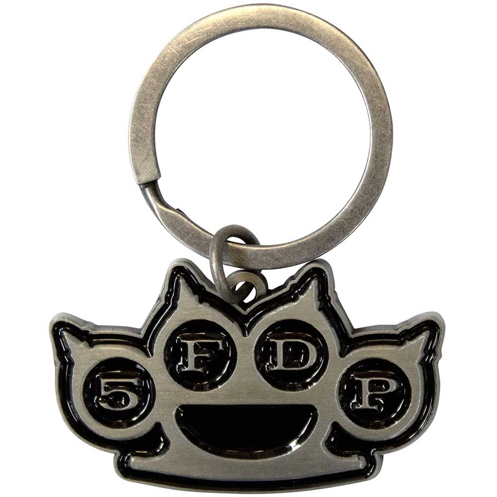 FIVE FINGER DEATH PUNCH Keychain, Knuckles Cut-out