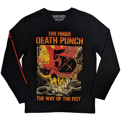 FIVE FINGER DEATH PUNCH Attractive T-Shirt, The Way Of The Fist