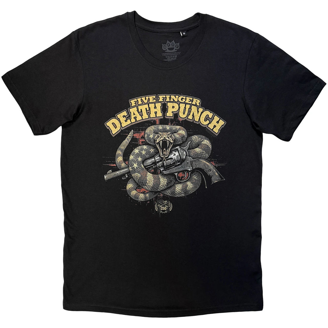 FIVE FINGER DEATH PUNCH Attractive T-Shirt, Rattlesnake