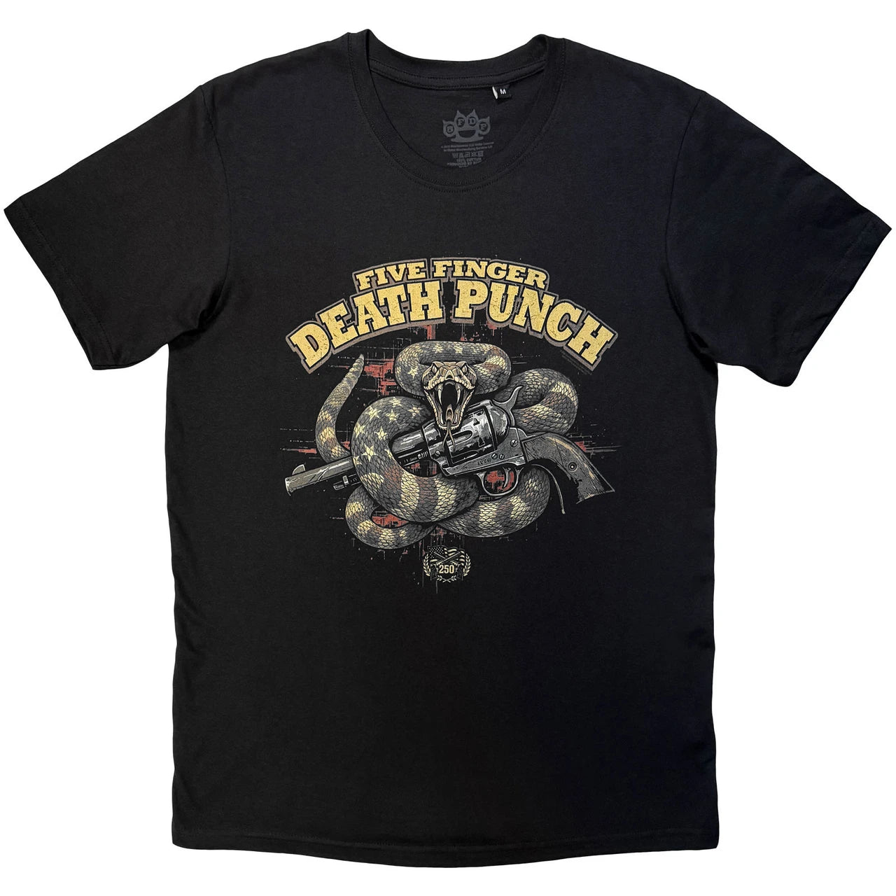 FIVE FINGER DEATH PUNCH Attractive T-Shirt, Rattlesnake