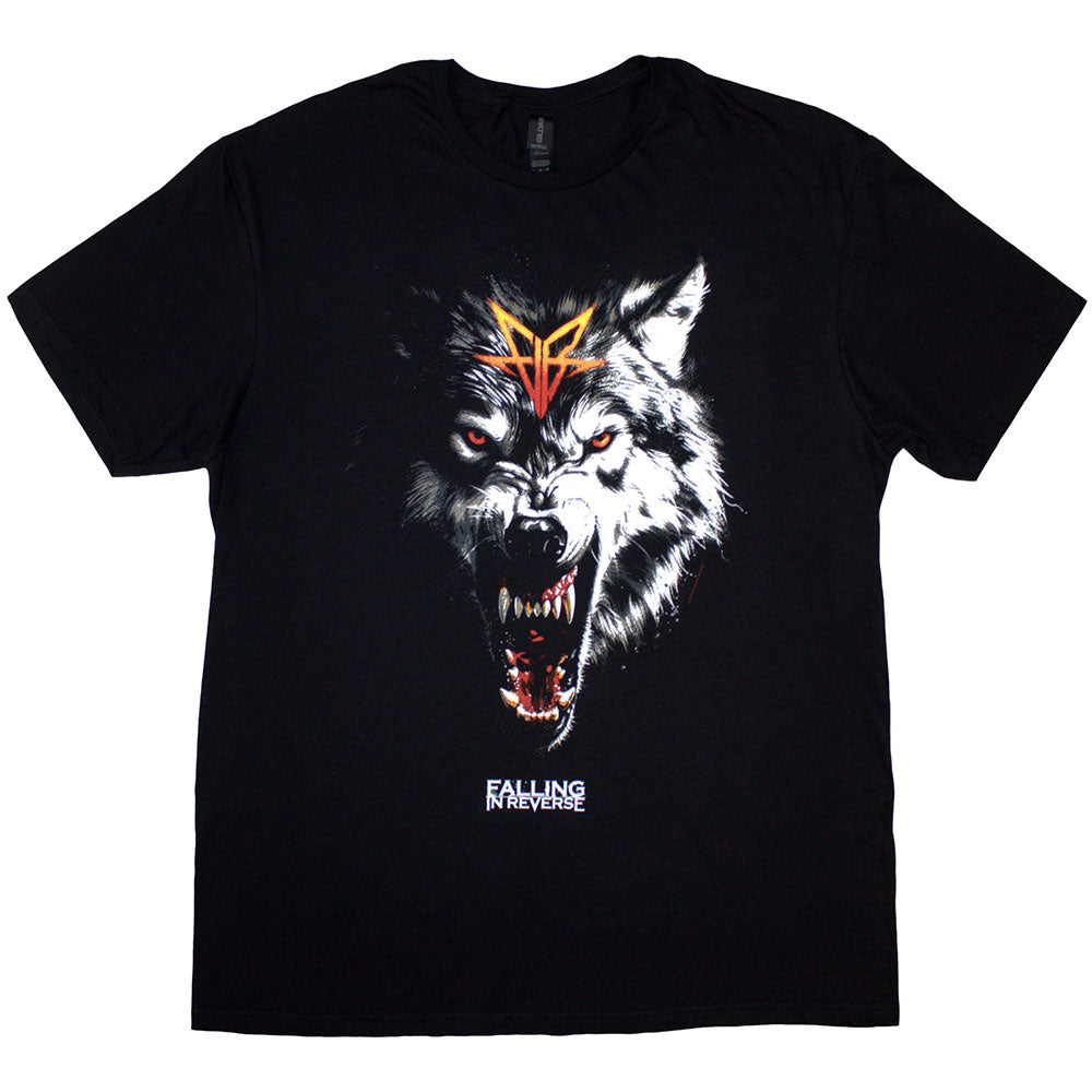 FALLING IN REVERSE Attractive T-Shirt, Wolf