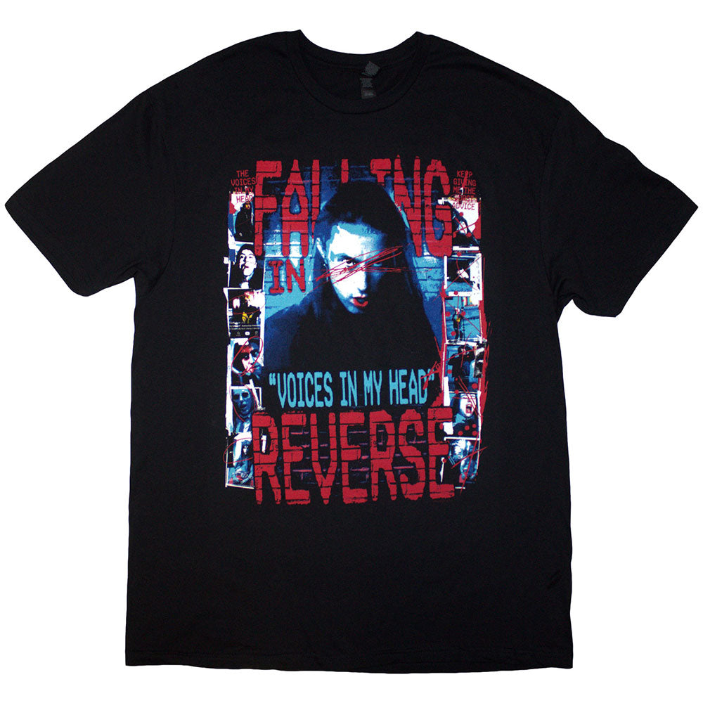 FALLING IN REVERSE Attractive T-Shirt, Voice Collag