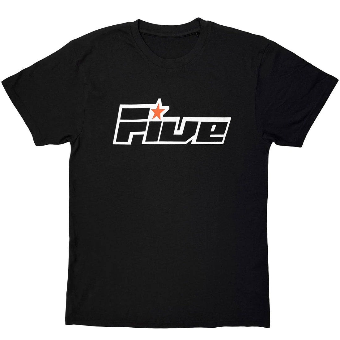 FIVE Attractive T-Shirt, Logo Mono