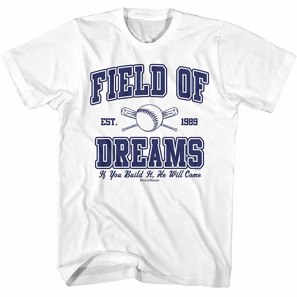 FIELD OF DREAMS Famous T-Shirt, BALL AND BATS