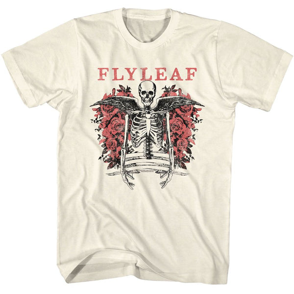 FLYLEAF Eye-Catching T-Shirt, Winged Skeleton