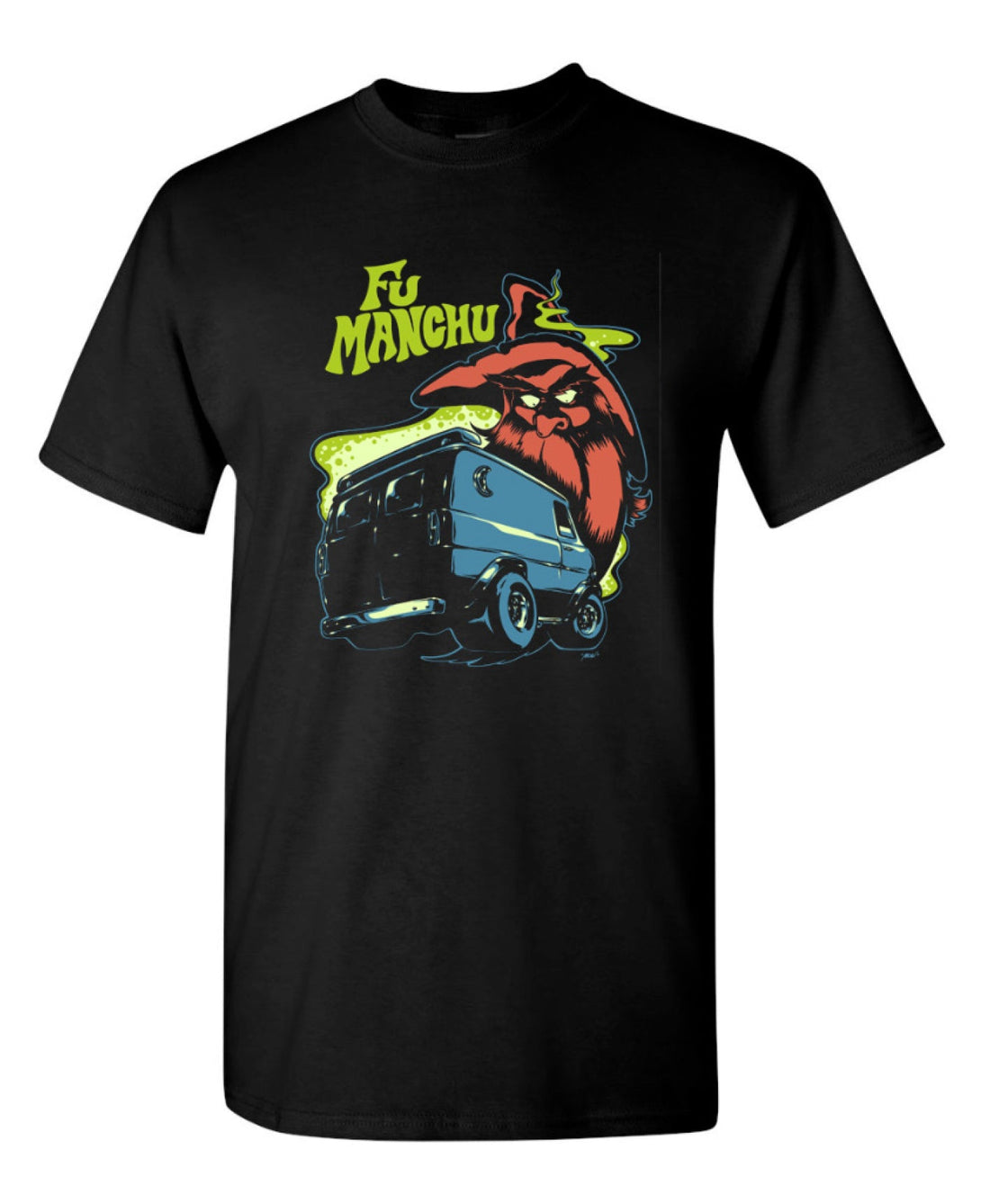 FU MANCHU T-Shirt, Wizard