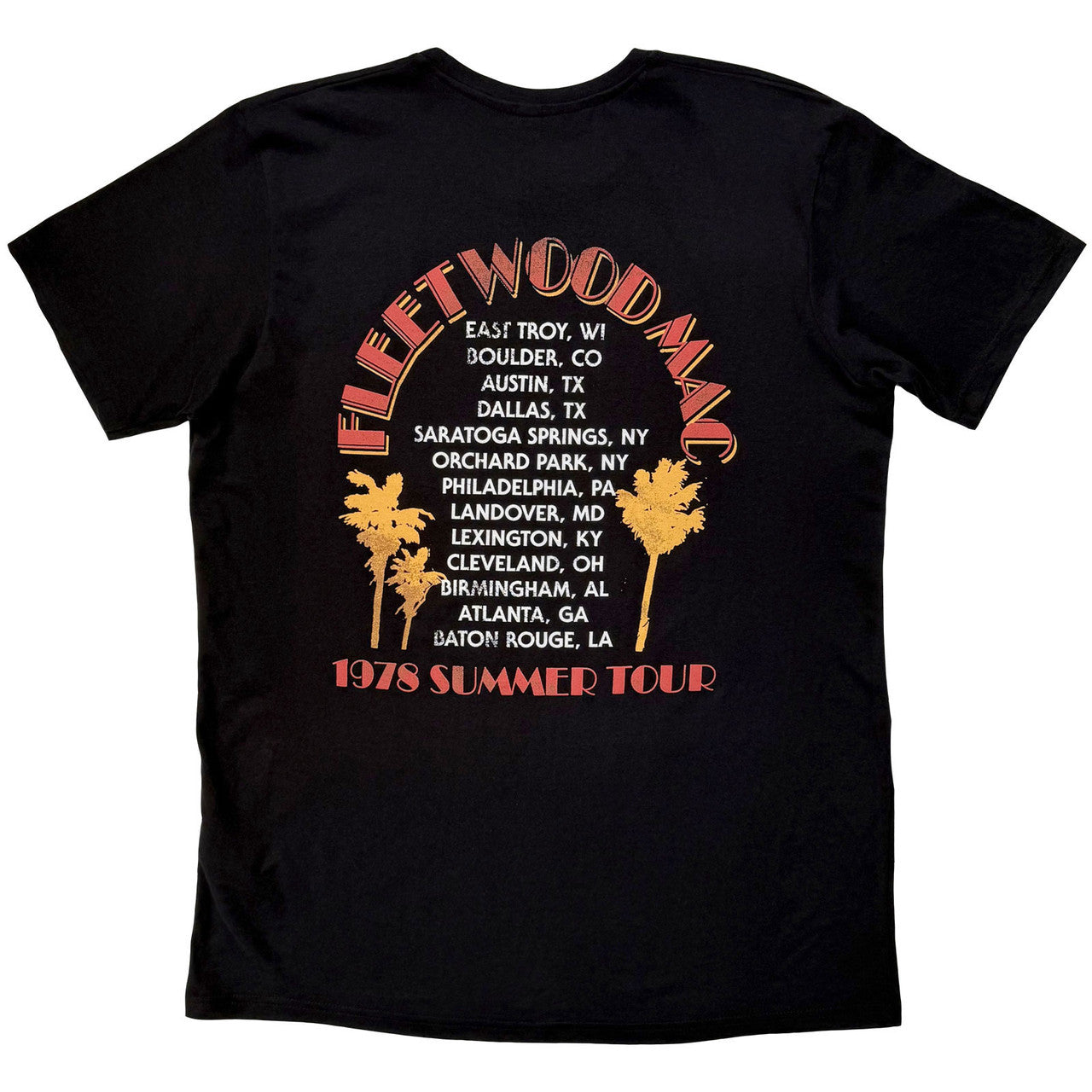 FLEETWOOD MAC Carbon T-Shirt, Summer Tour